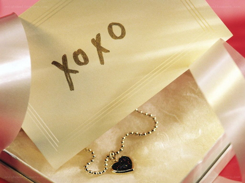 Valentine's gift with note