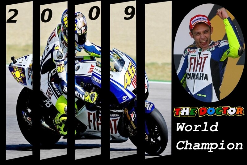 Valentino Rossi 2009 World Champion