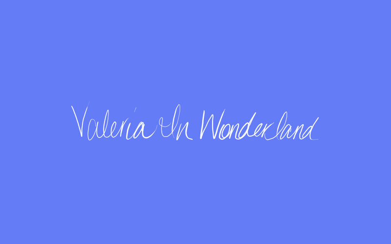 Valeria in Wonderland