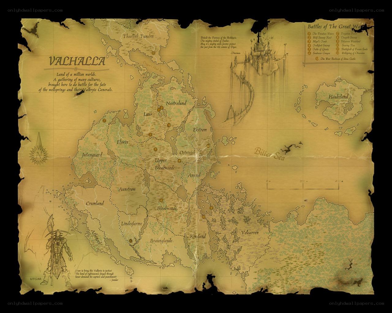 Valhalla world map
