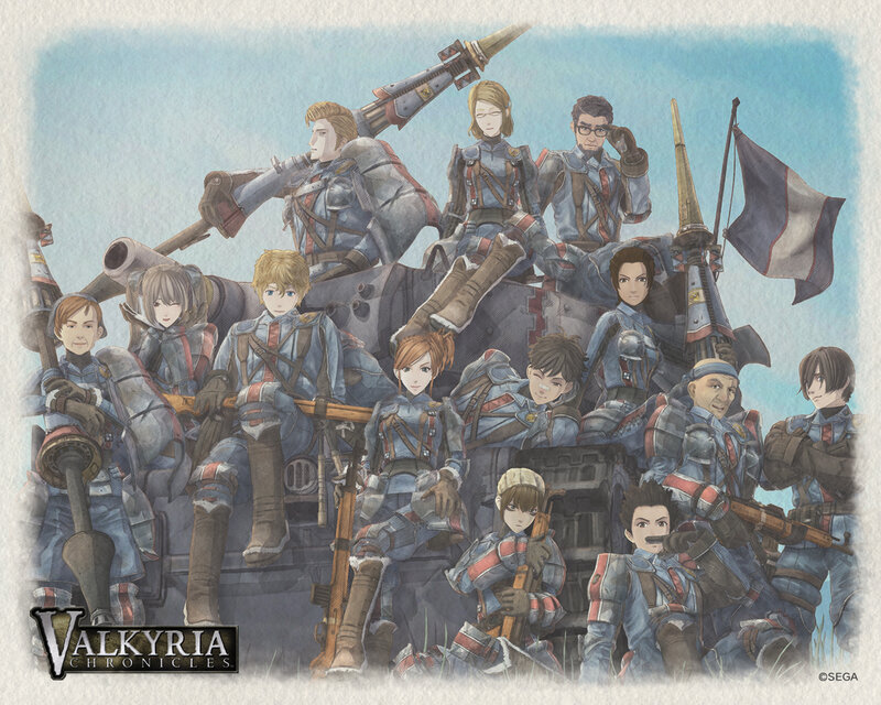 Valkyria Chronicles characters