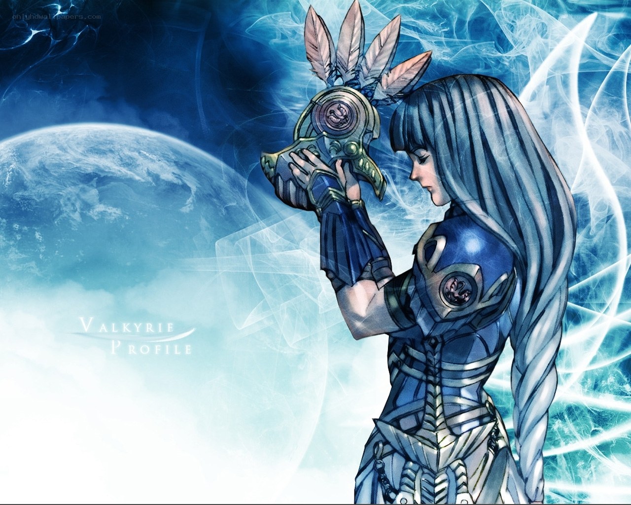 Valkyrie in armor