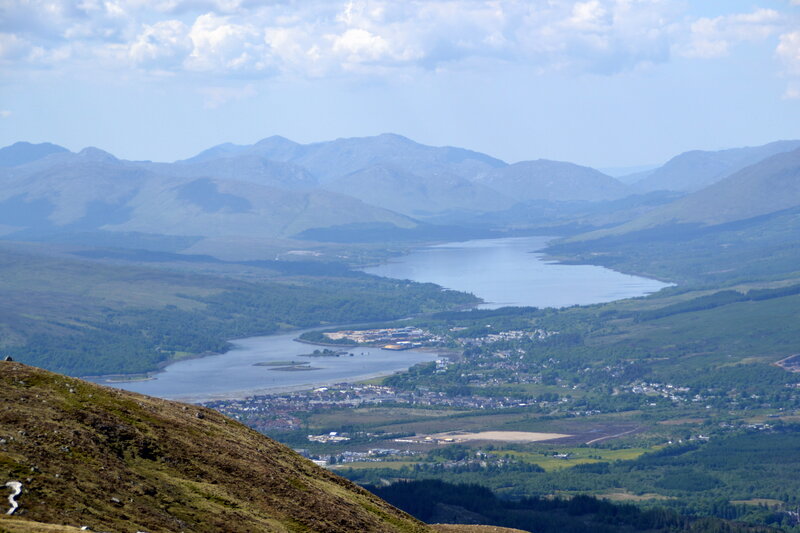 Valley with Lake and Town