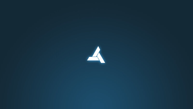 Valorant logo on dark background