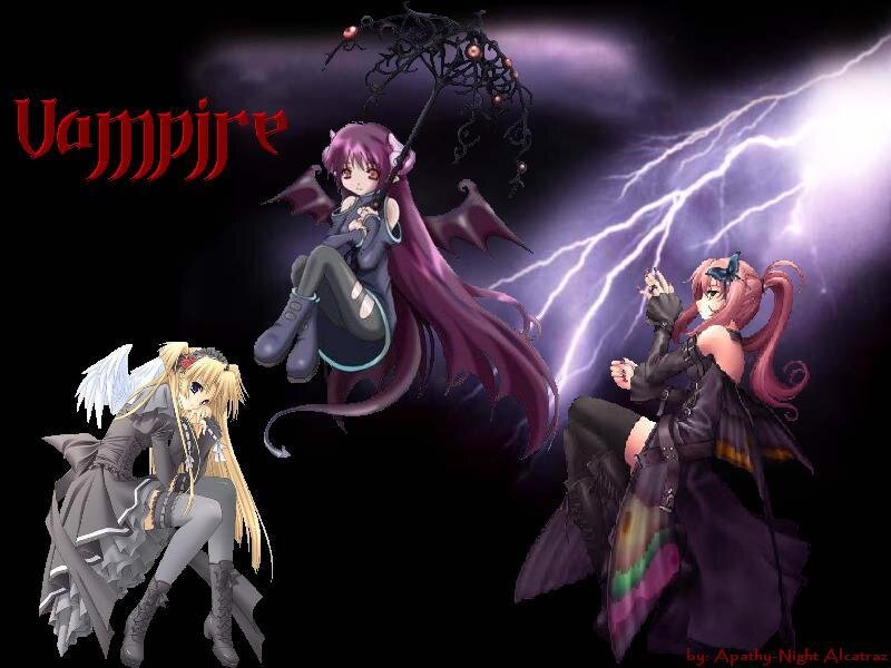 Vampire anime characters