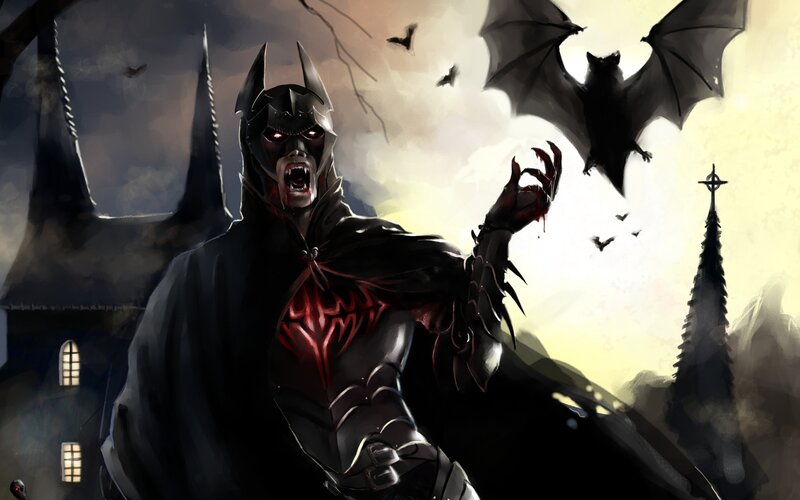 Vampire Bat-like Figure