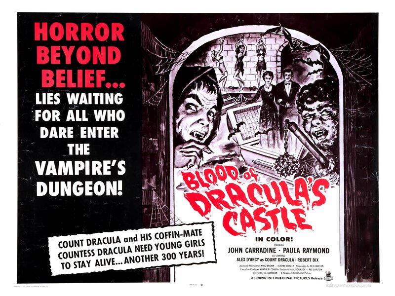 Vampire Castle Poster