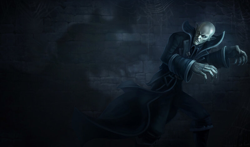 Vampire Character in Cloak