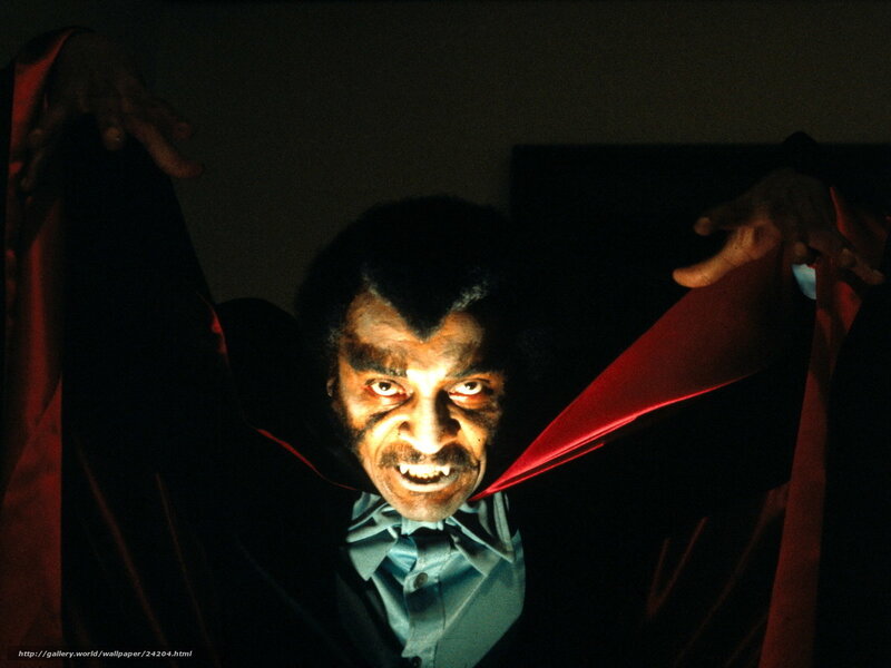 Vampire character in red cape