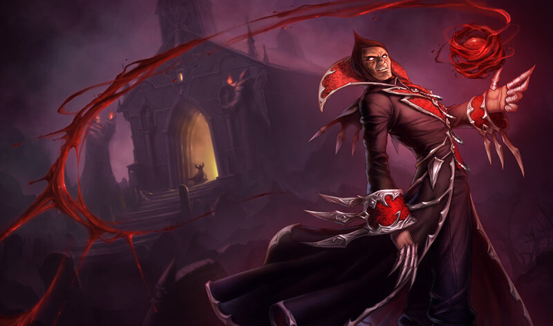 Vampire Character — Purple