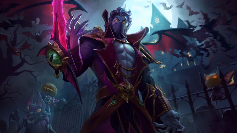 Vampire Character with Sword