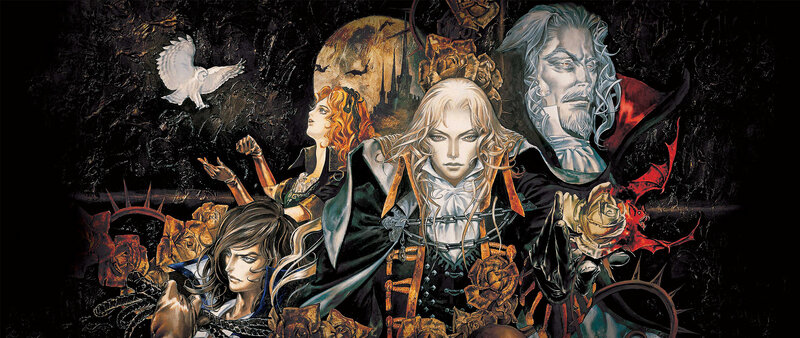 Vampire Characters in Dark Scene — Black, Dramatic