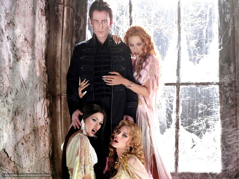 vampire characters in gothic setting