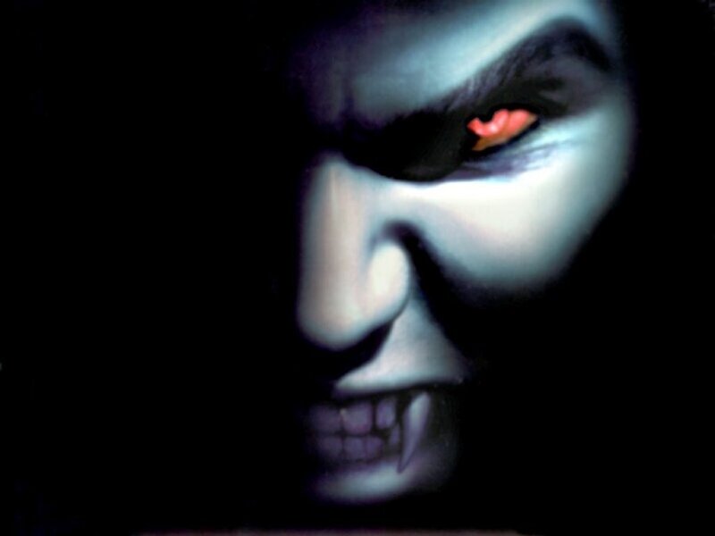 Vampire Face — Black