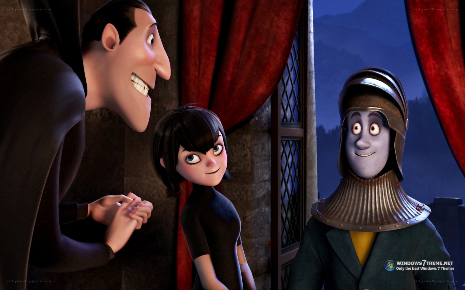 vampire family scene