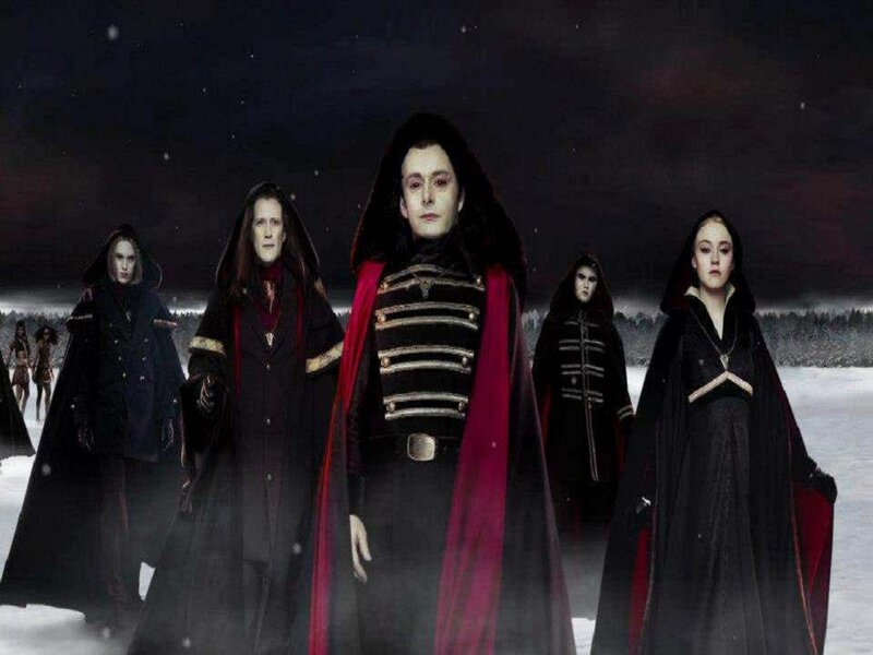 Vampire Group in Snow