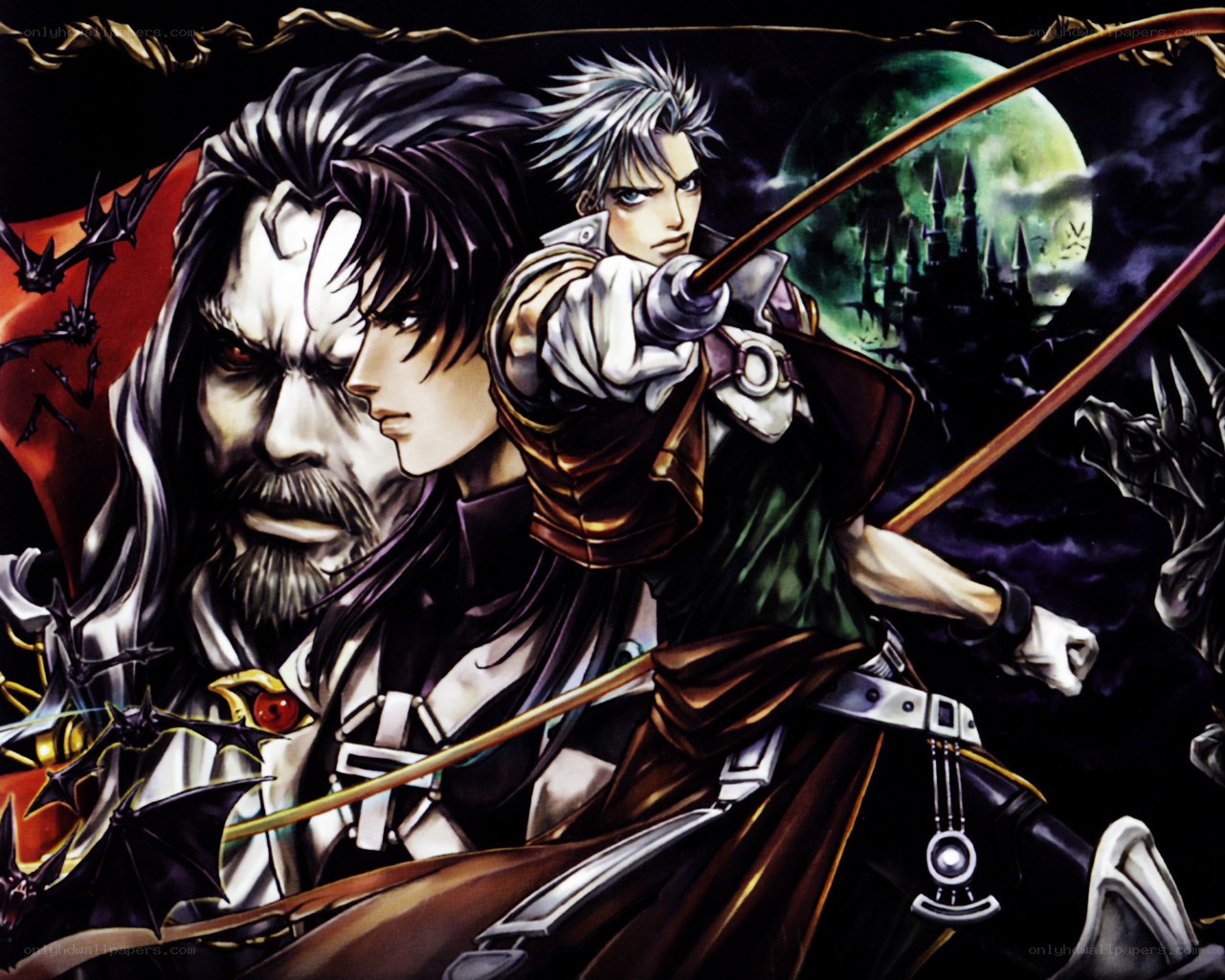 Vampire hunter duo artwork