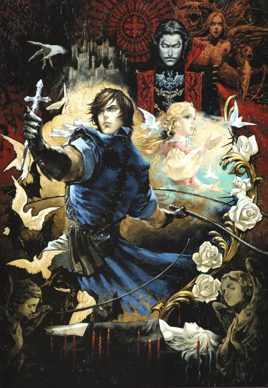 Vampire hunter with cross