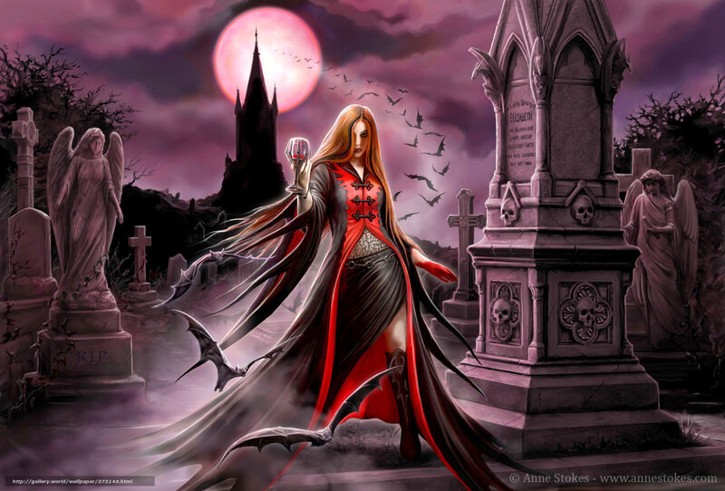 Vampire in a Graveyard