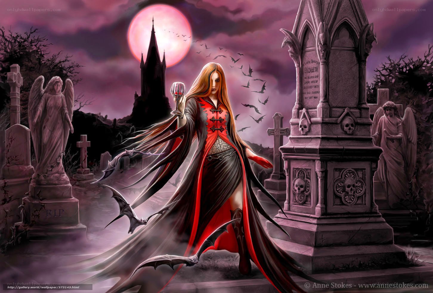 Vampire in a Graveyard