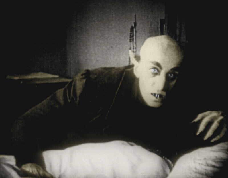 vampire in bed scene