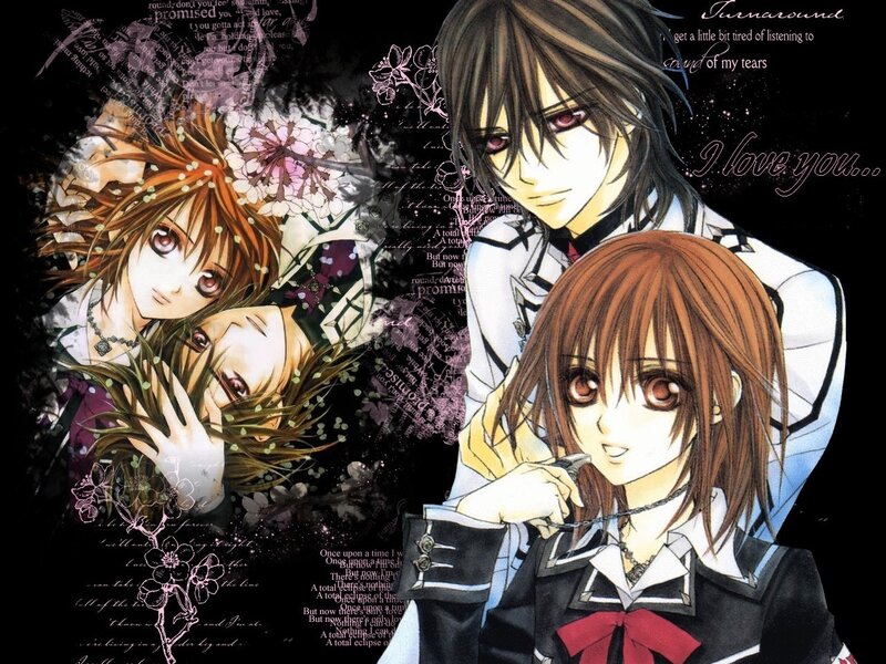 Vampire Knight anime characters