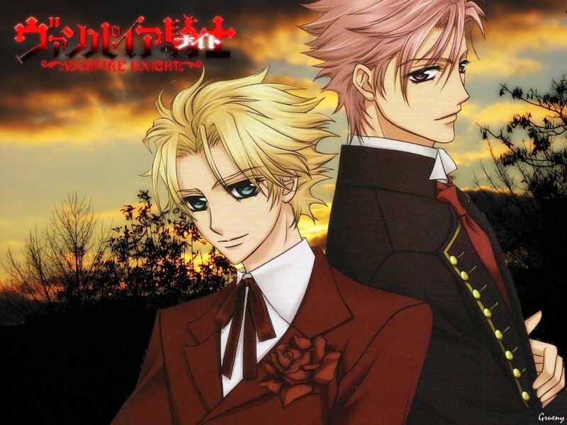 Vampire Knight anime characters