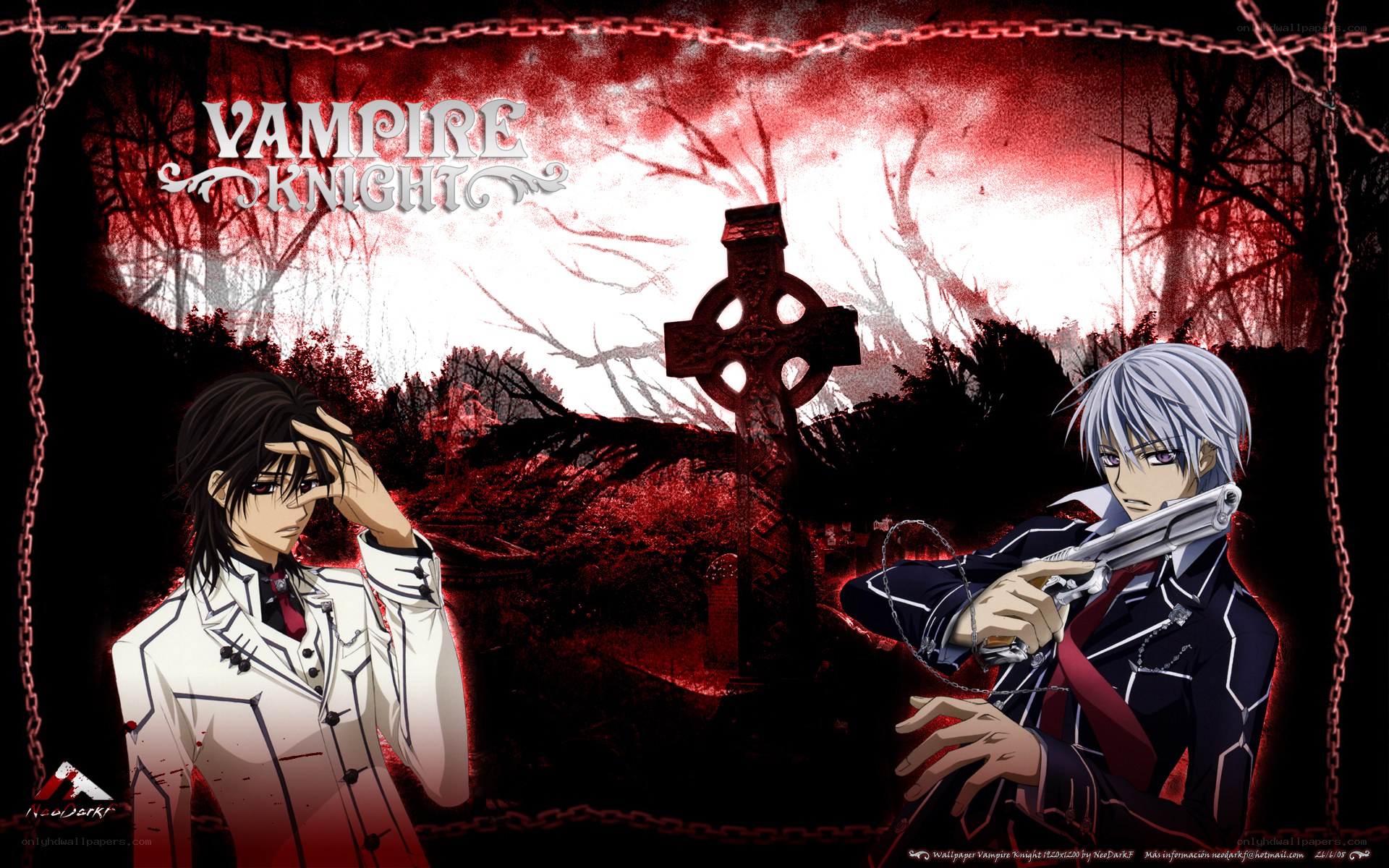 Vampire Knight anime scene