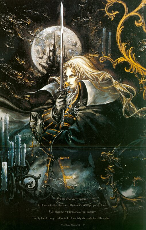 Vampire knight in moonlight
