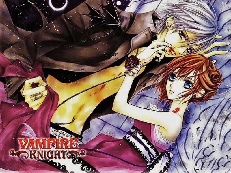 Vampire Knight manga cover art