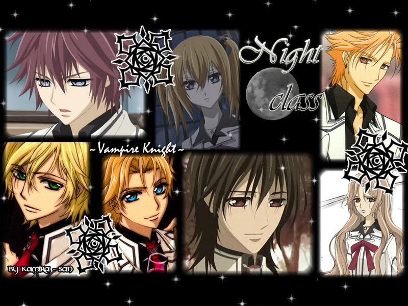 Vampire Knight Night Class collage