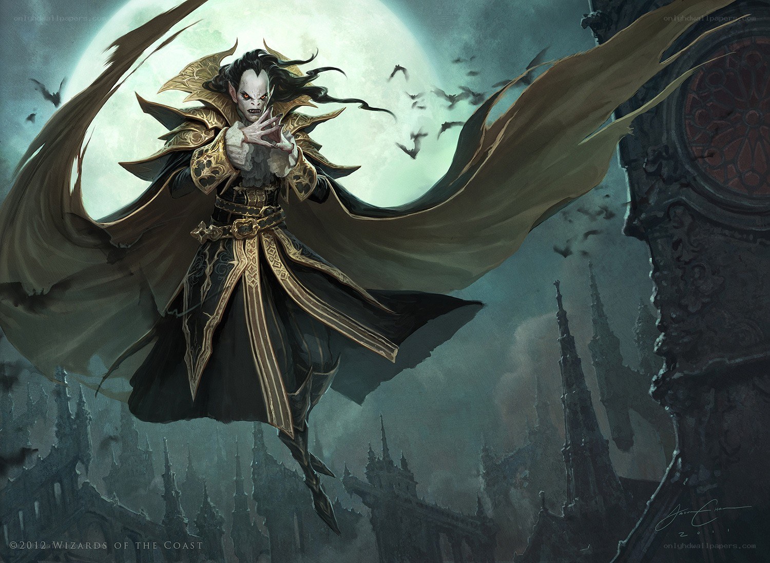 Vampire Lord in Moonlight