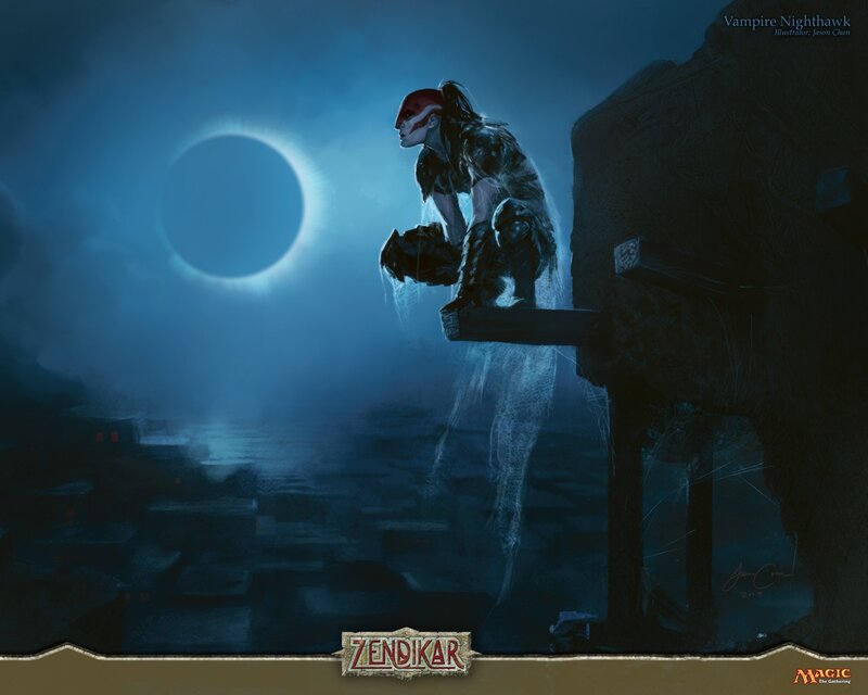 Vampire Nighthawk in Zendikar