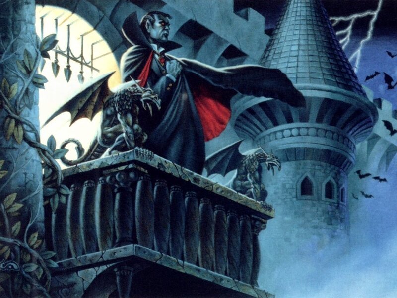 Vampire on a Balcony