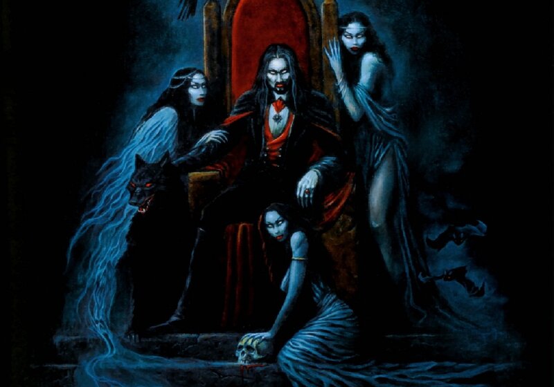 Vampire on a Throne