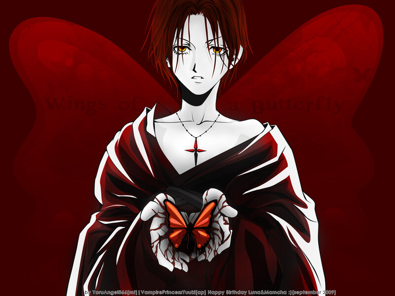 vampire princess with butterfly