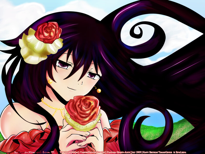 Vampire Princess with Rose