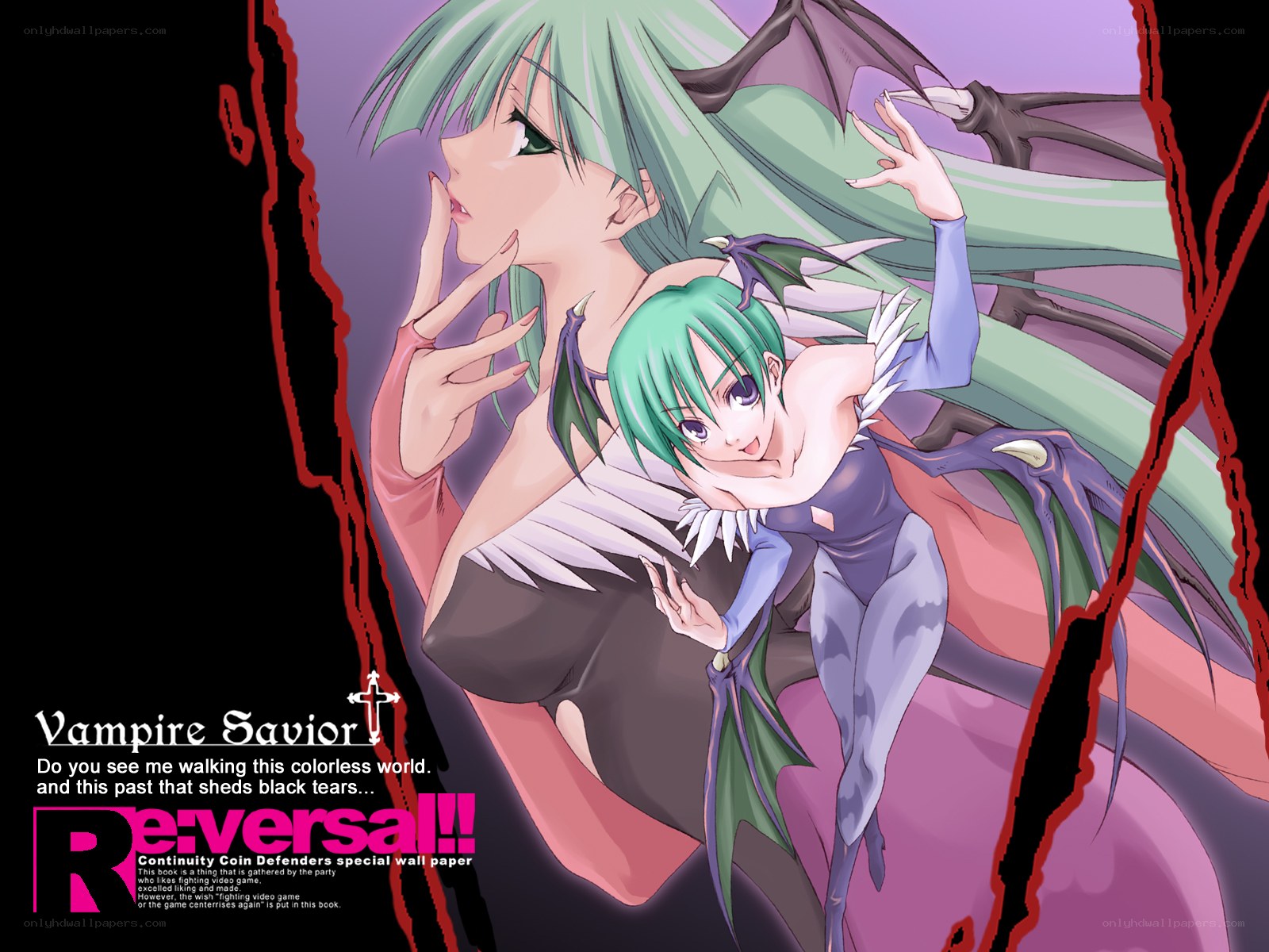 Vampire Savior Reversal artwork