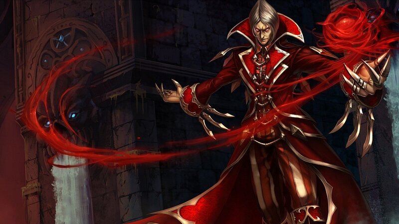 vampire sorcerer in castle