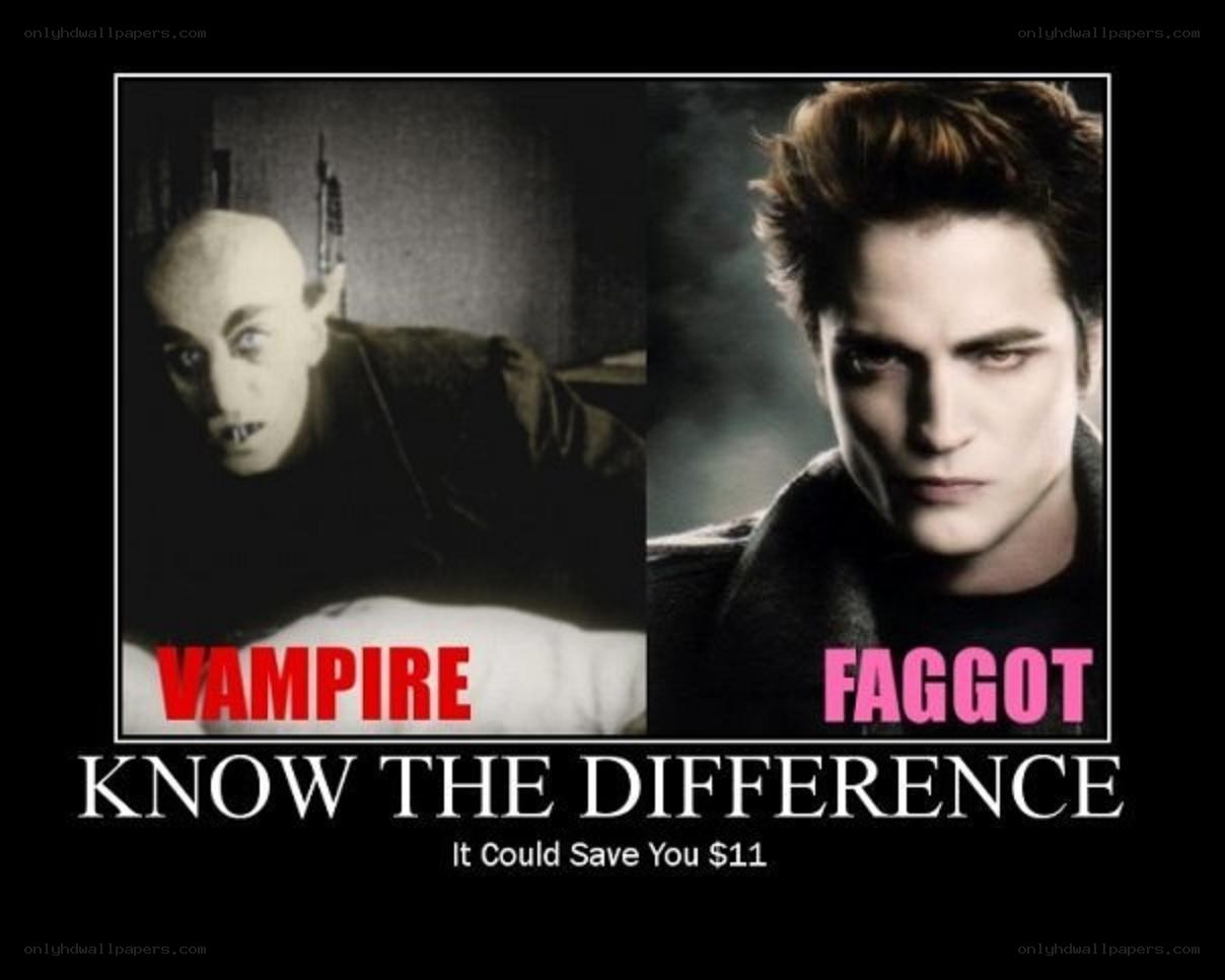 vampire vs faggot