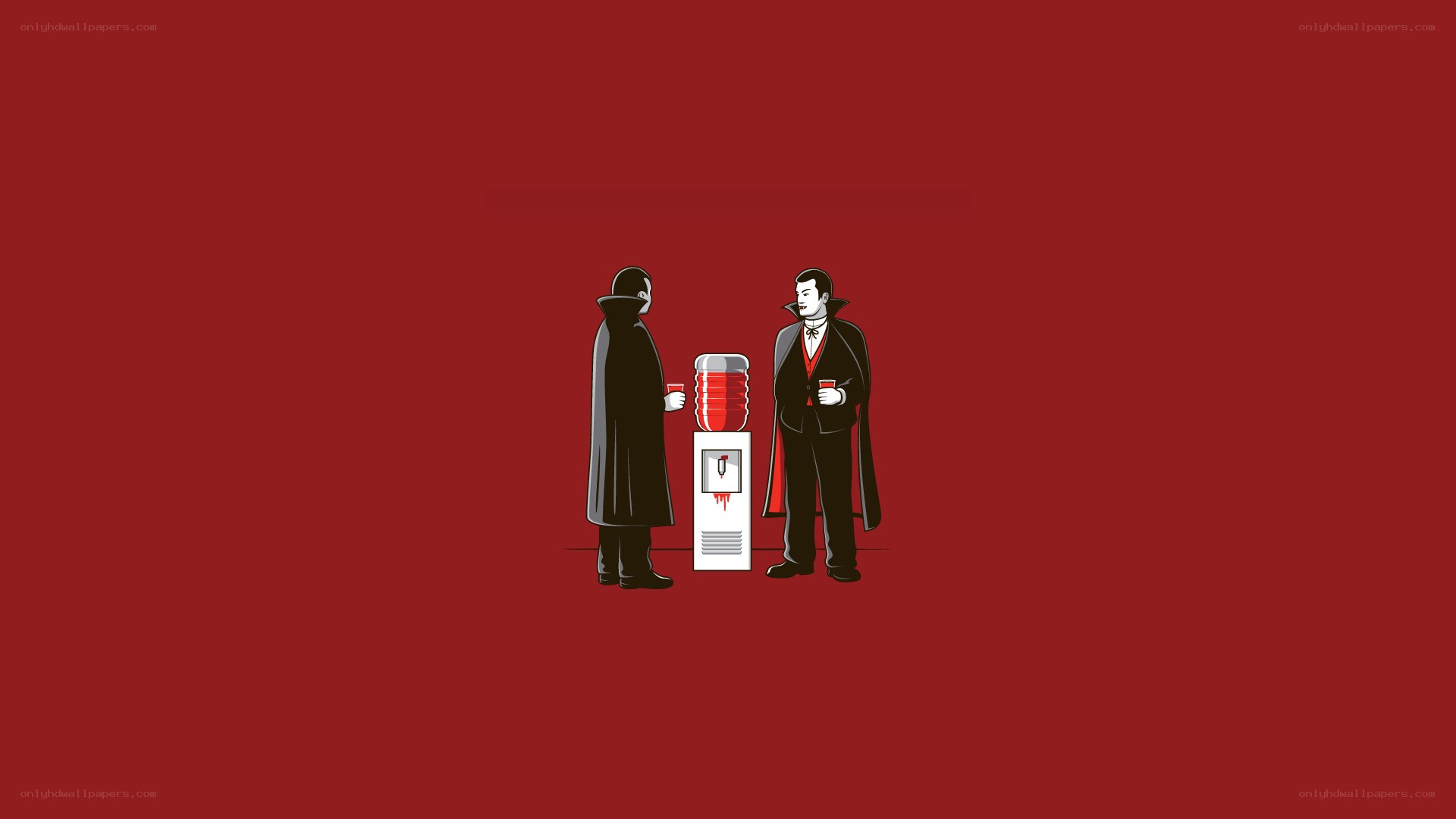 Vampire water cooler break