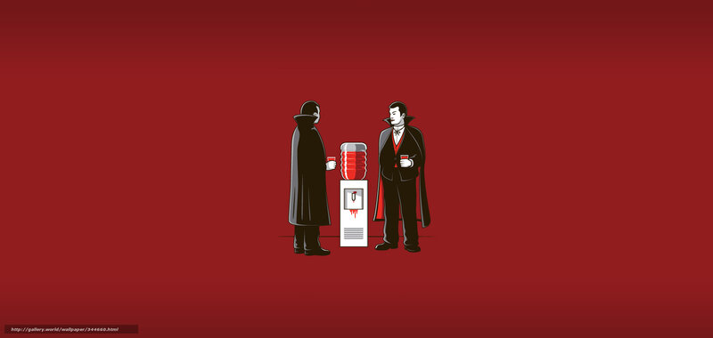 Vampire water cooler chat