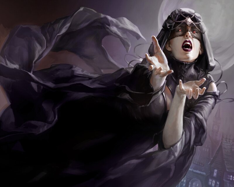 Vampire Woman in Black
