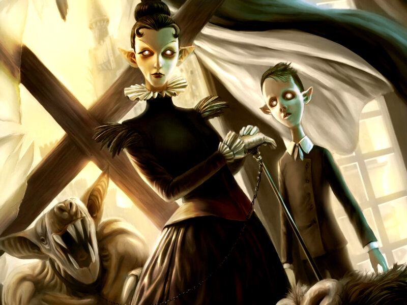 Vampire Woman with Child