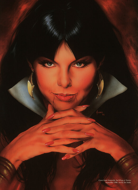 Vampirella comic book cover