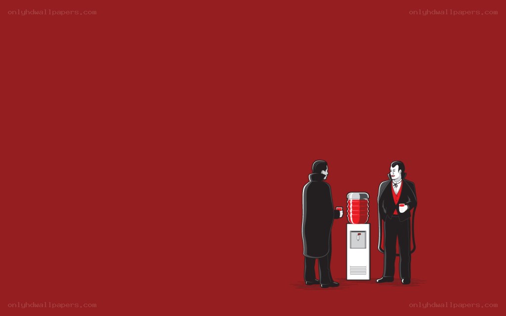 vampires at water cooler