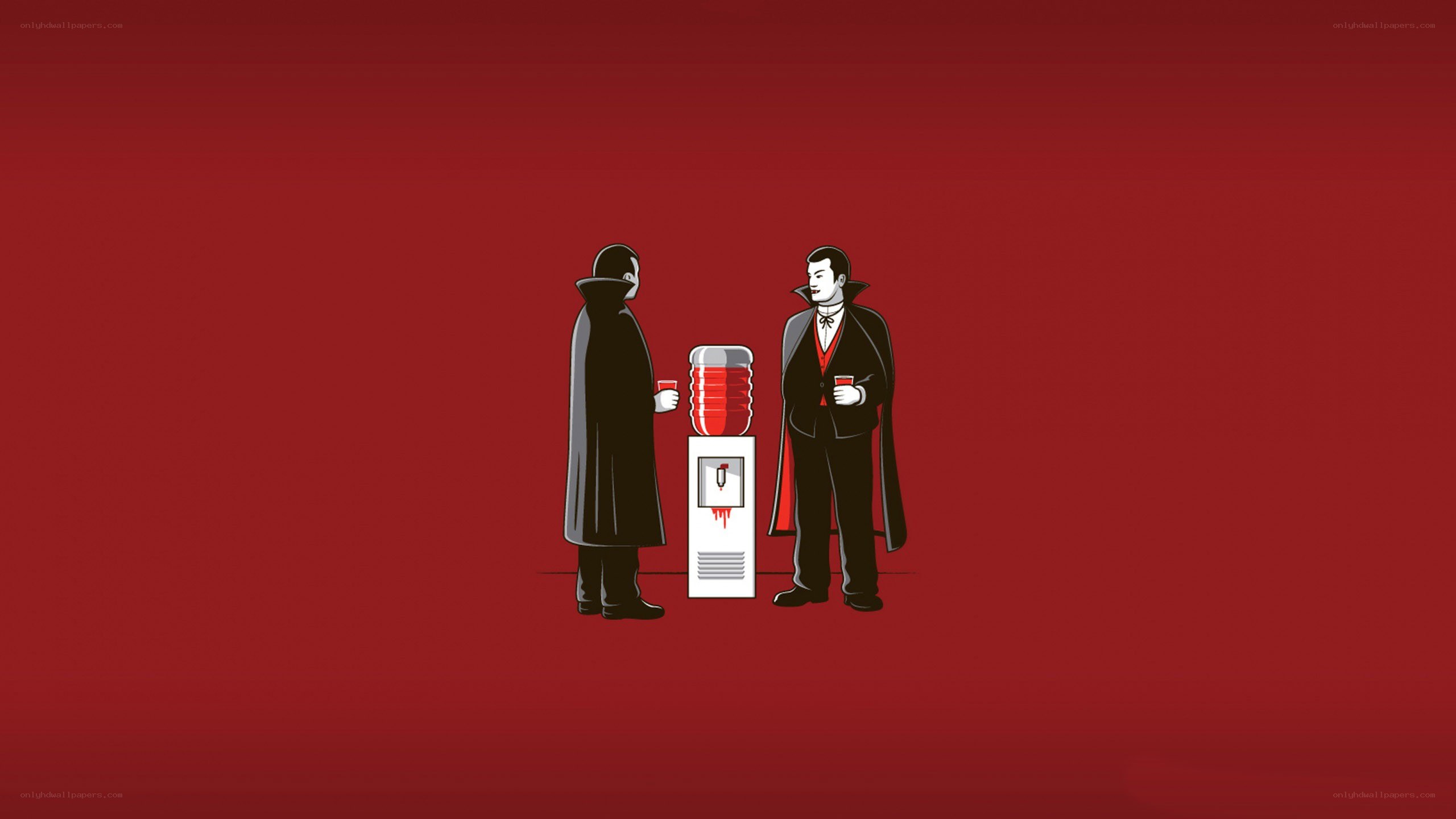 vampires at water cooler