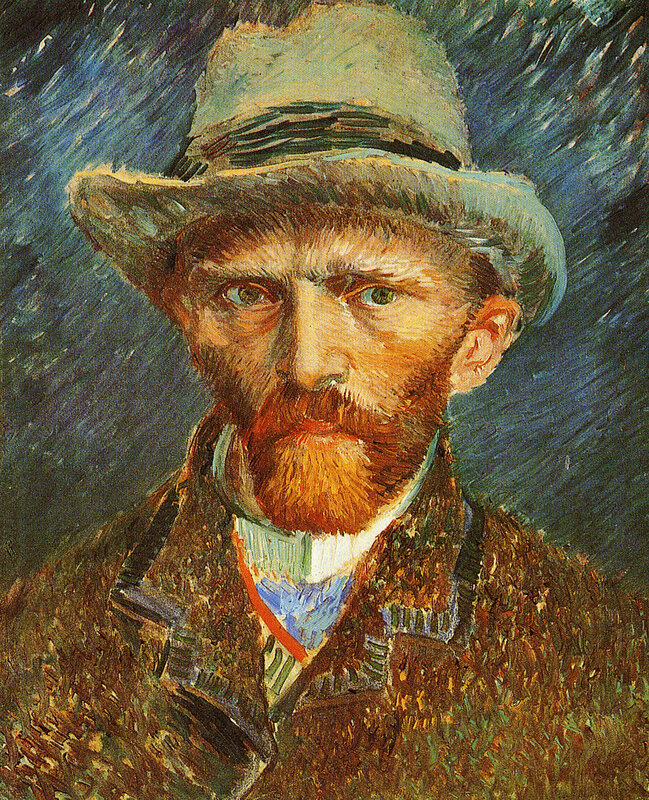 Van Gogh self-portrait