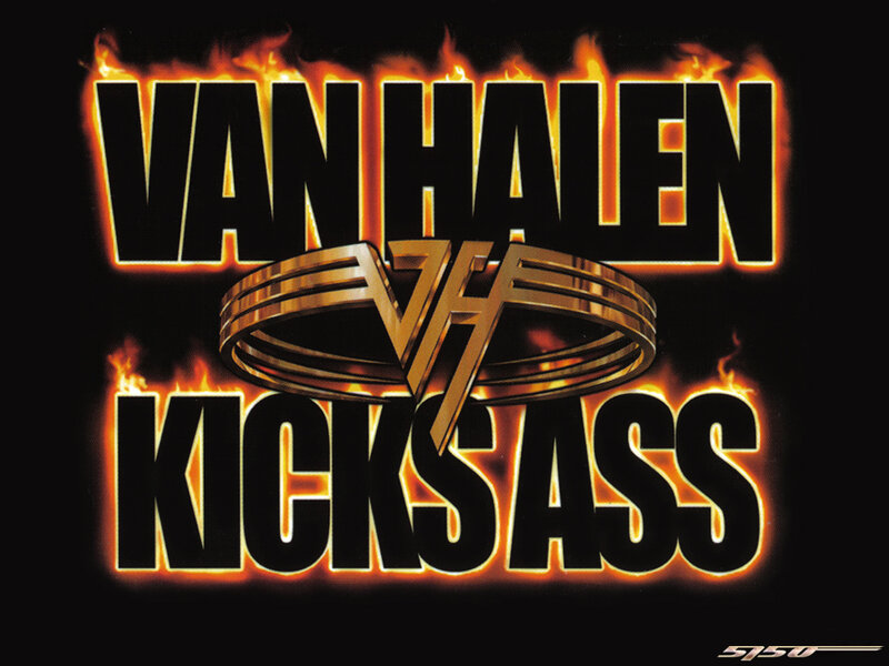 Van Halen Logo — Black, Dramatic