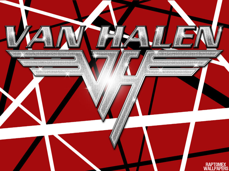 Van Halen Logo — Red, Bold